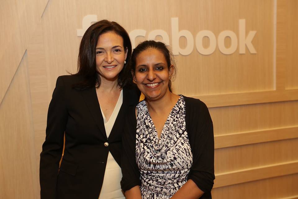 simran with sheryl