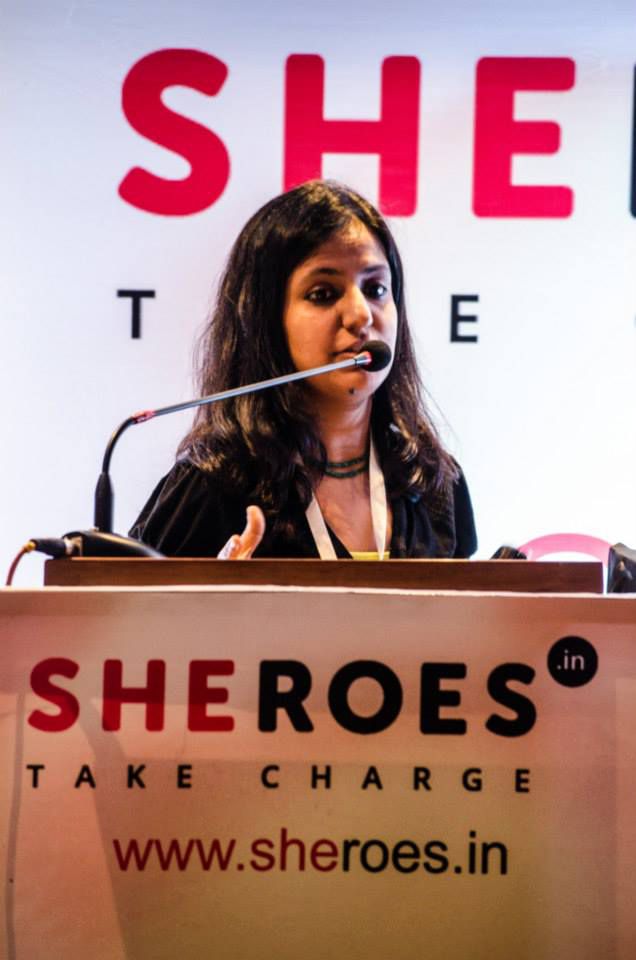 Simran at bengaluru summit