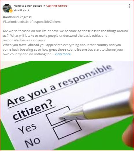 are you a responsible citizen