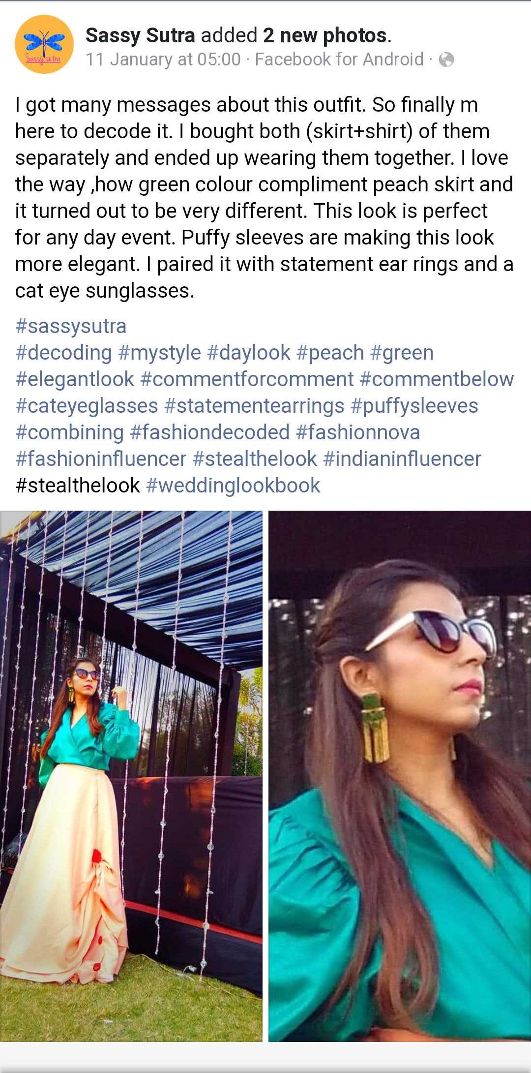 swati giving styling tips