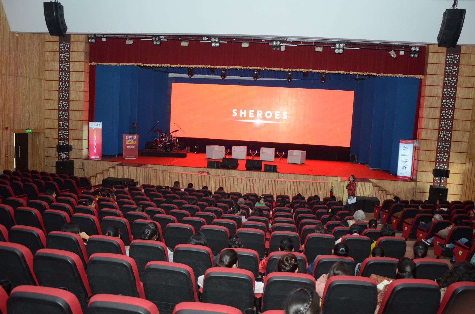 sheroes summit auditorium indore
