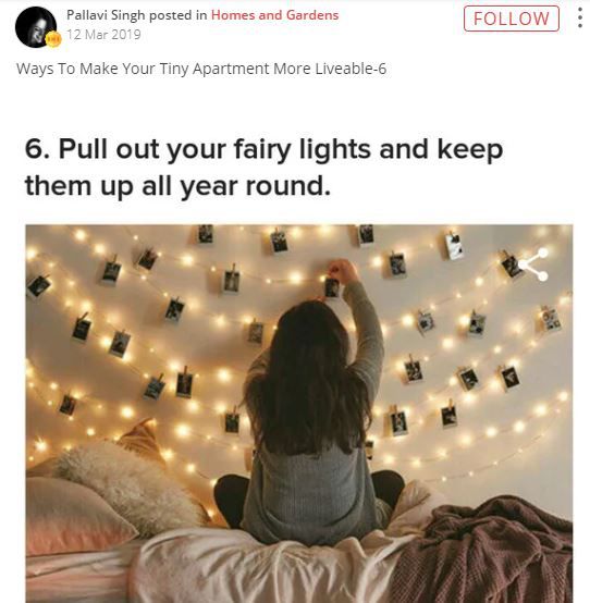 pull out fairy light