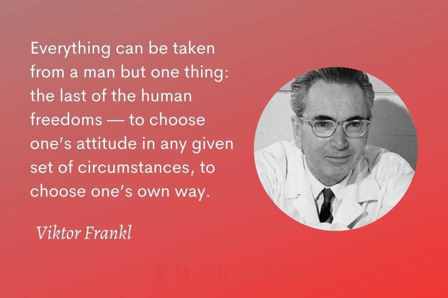 Viktor Frankl Quote Attitude