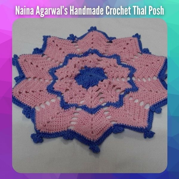 Handmade Crochet Thal Posh