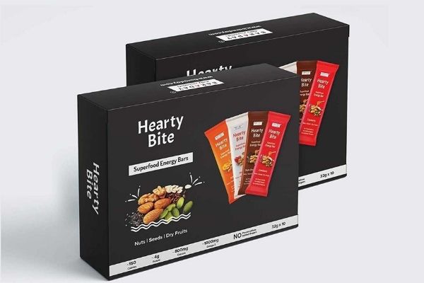 Hearty Bite Natural Superfood Energy Bars