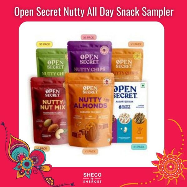 Open Secret Nutty All Day Snack Sampler 