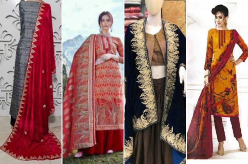 Winter Party Outfits For Ladies In India In Hindi, Sardi Ke Kapde Ke Design, Best Winter Party Dresses In Hindi, Mahilaon Ke Kapde
