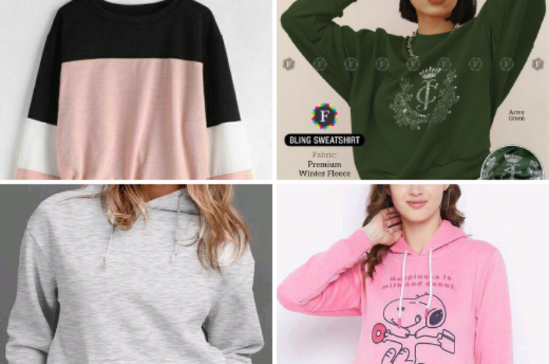 Women Sweatshirts For Winter Season In Hindi, Sweatshirts For Women Online, Mahilaon Ke Liye Sweatshirts, Sweatshirts For Girls In Hindi