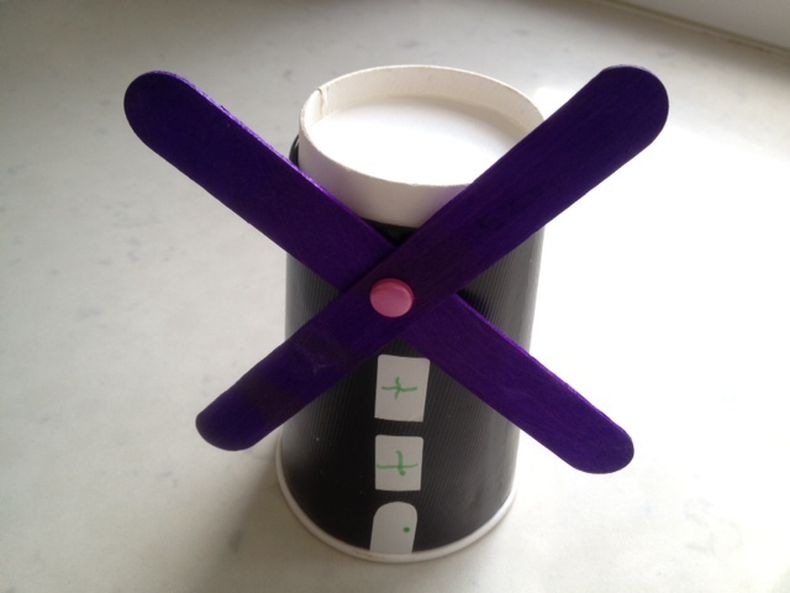 paper cup windmill